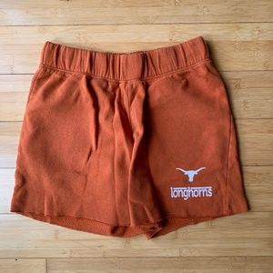 UT burnt orange longhorn lounge shorts